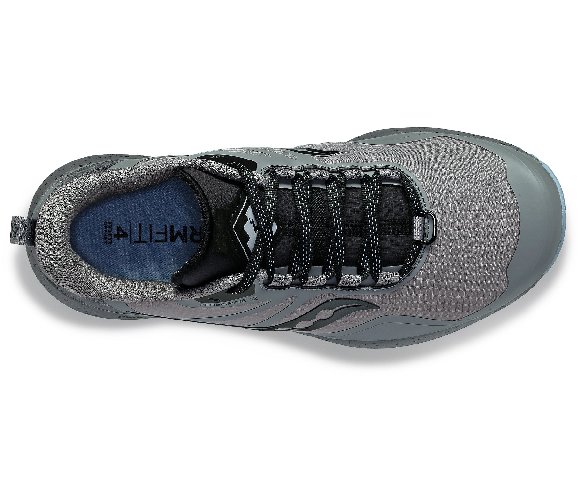 Saucony Women's Peregrine ICE+ 3 (30 - Gravel/Black)