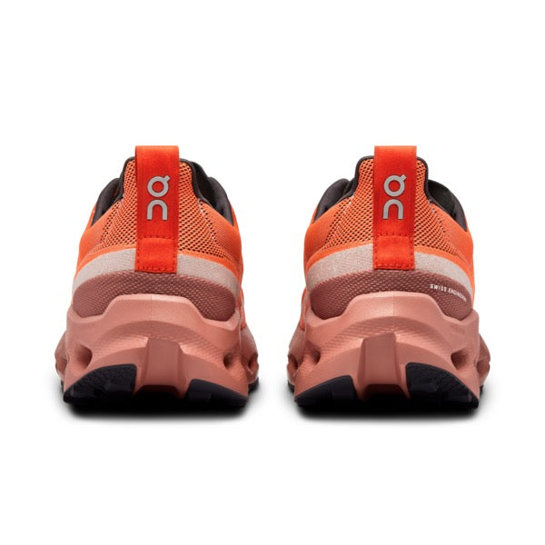 On Men's Cloudsurfer Trail (Flame/Dustrose)
