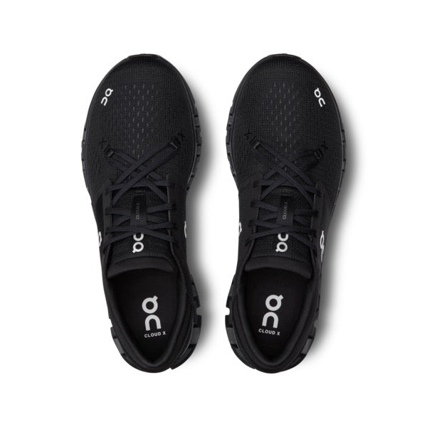 On Men's Cloud X 4 (Black/Eclipse)