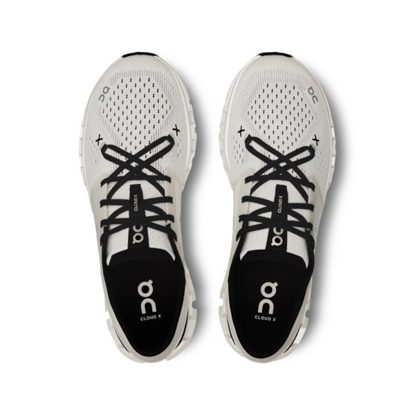 On Men's Cloud X 4 (Ivory/Black)