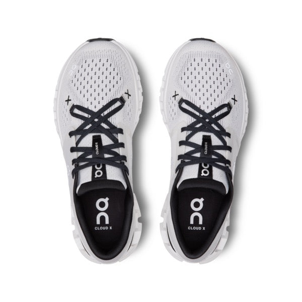 On Women's Cloud X 4 (Ivory/Black)