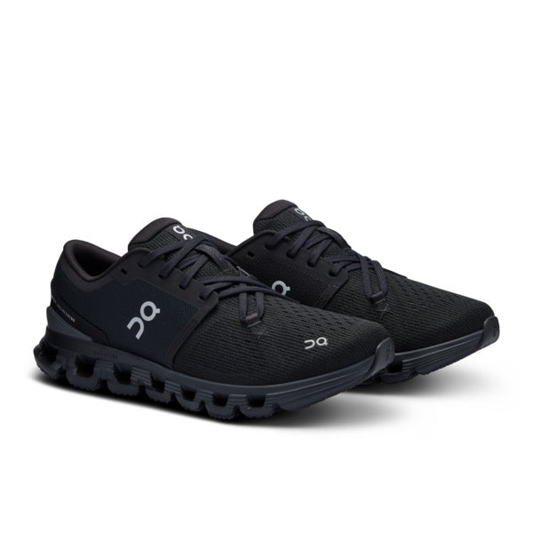 On Women's Cloud X 4 (Black/Eclipse)