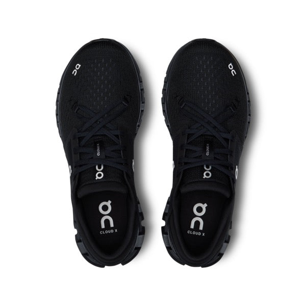 On Women's Cloud X 4 (Black/Eclipse)