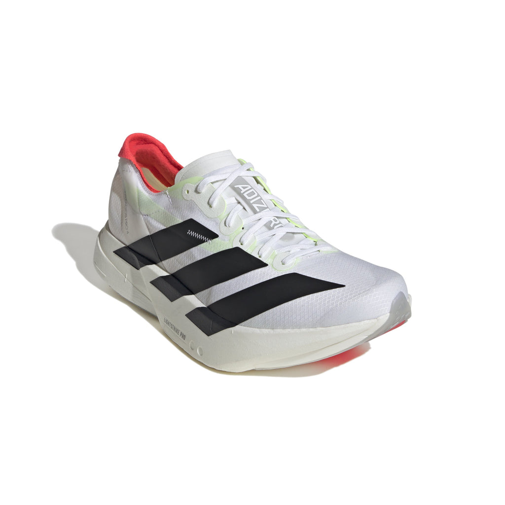 ADIDAS Men's Adizero Adios Pro 4 (Footwear White/Core Black/Silver Metallic)