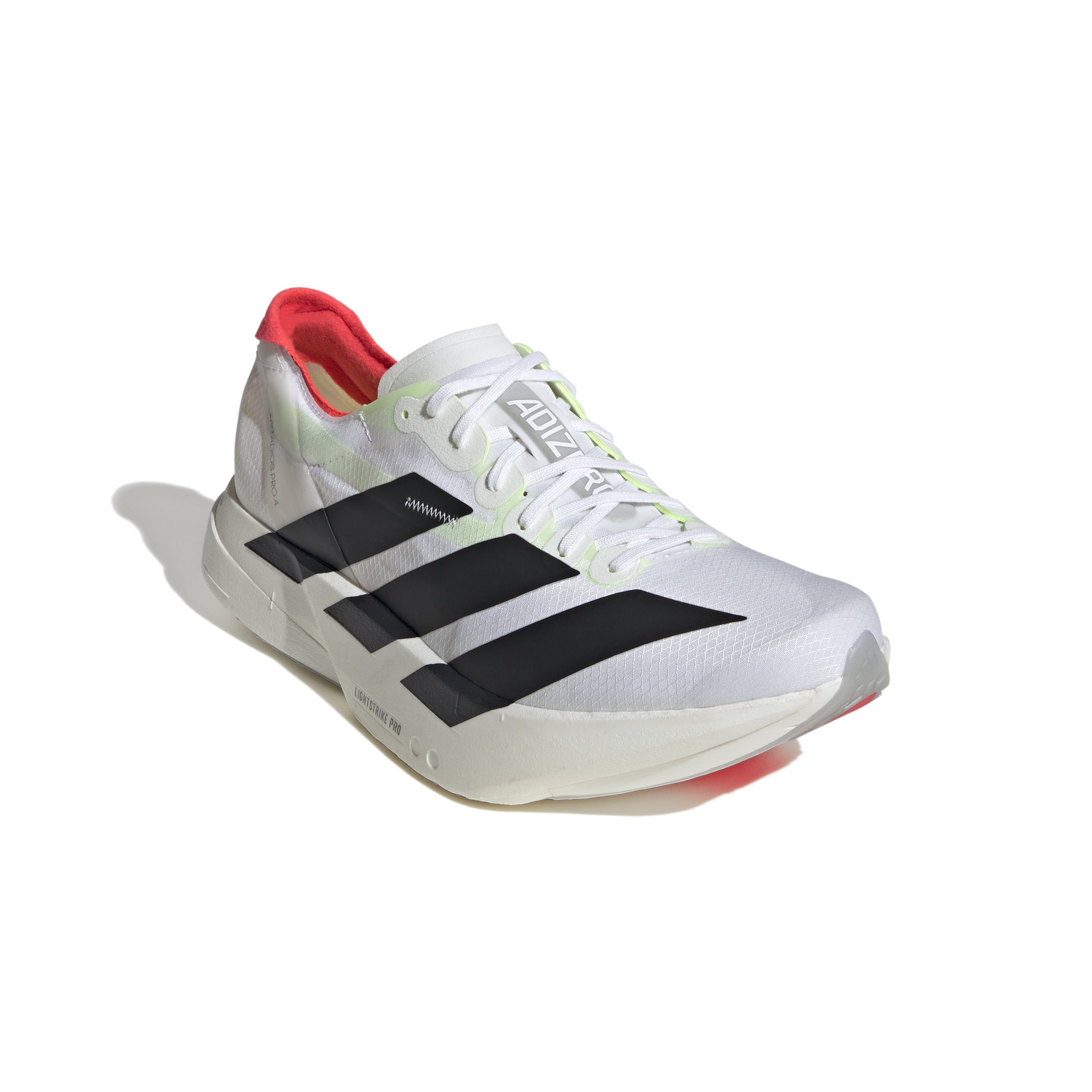 ADIDAS Men's Adizero Adios Pro 4 (Footwear White/Core Black/Silver Metallic)