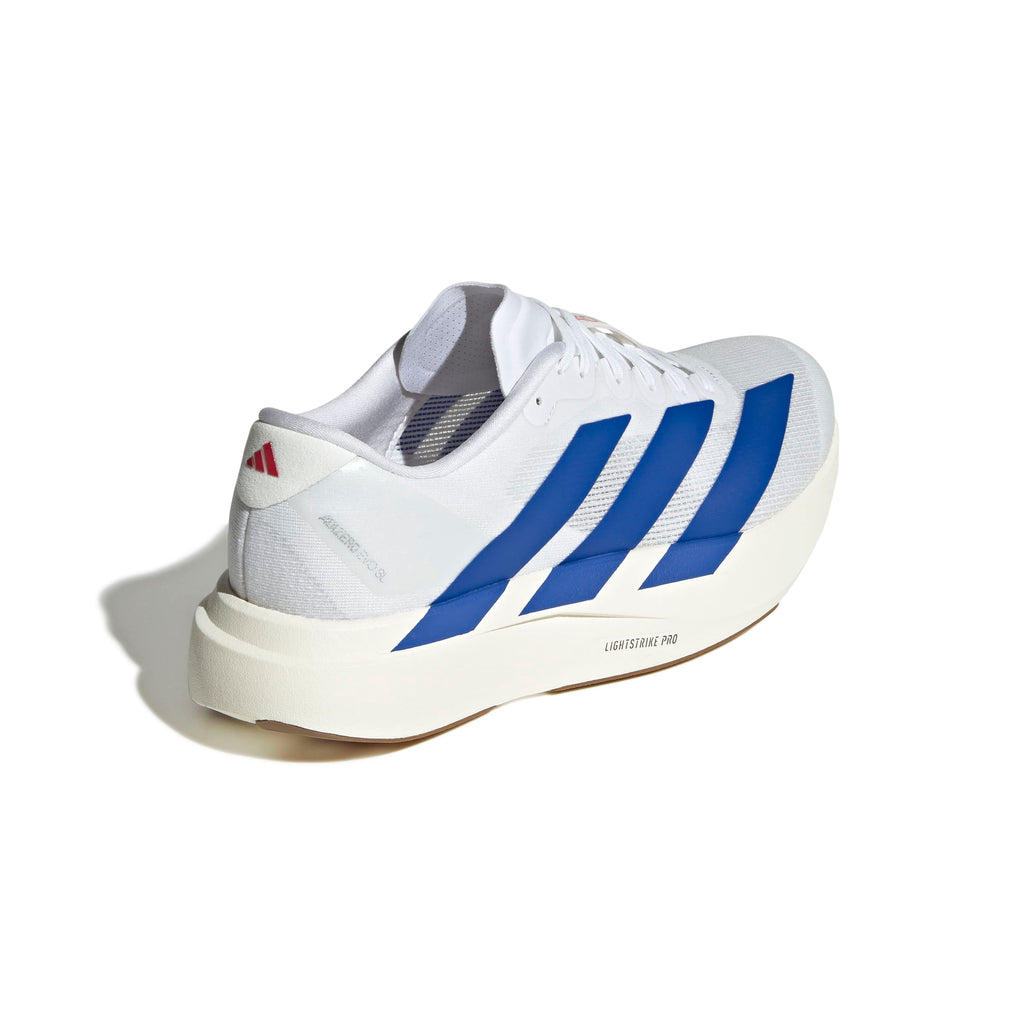 ADIDAS Men's Adizero Evo SL (FTWWHT/ROYBLU/PURRUB)
