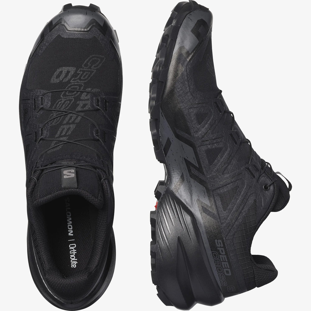 Salomon Men's Speedcross 6 (Black/Black/Phantom)