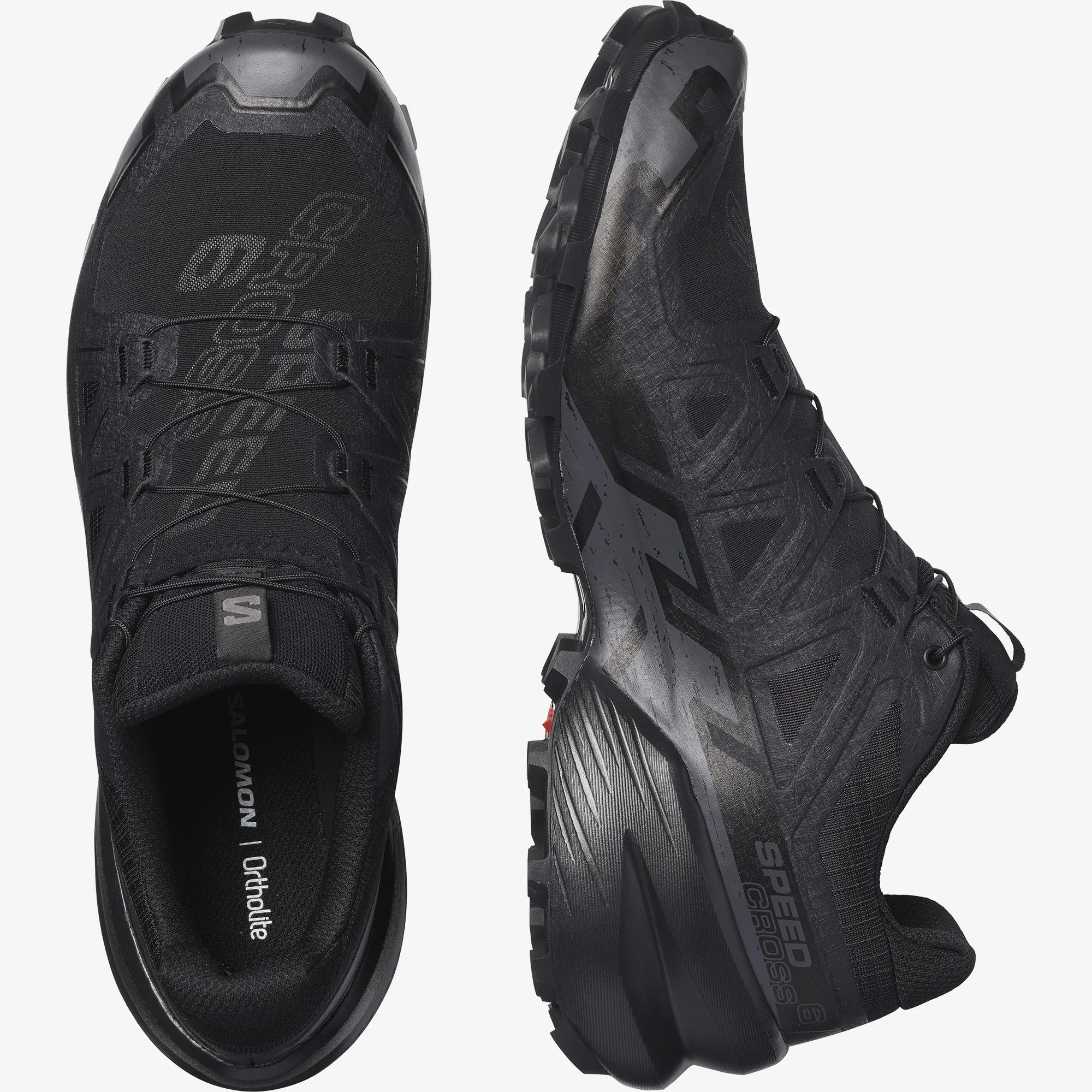 Salomon Men's Speedcross 6 (Black/Black/Phantom)