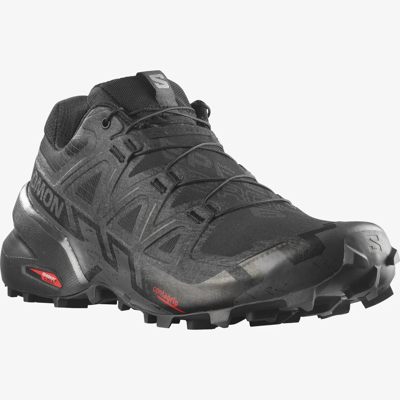 Salomon Men's Speedcross 6 (Black/Black/Phantom)