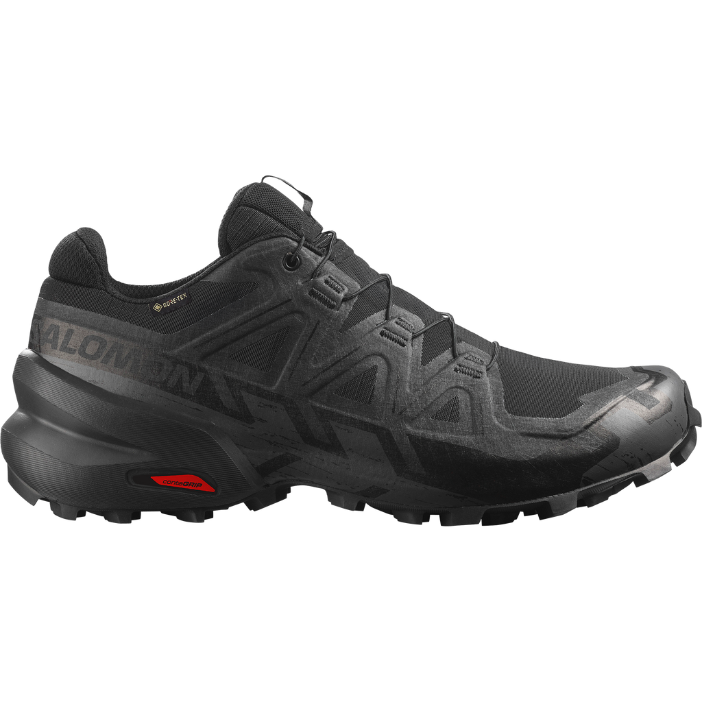 Salomon Men’s Speedcross 6 GTX (Black/Black/Phantom)