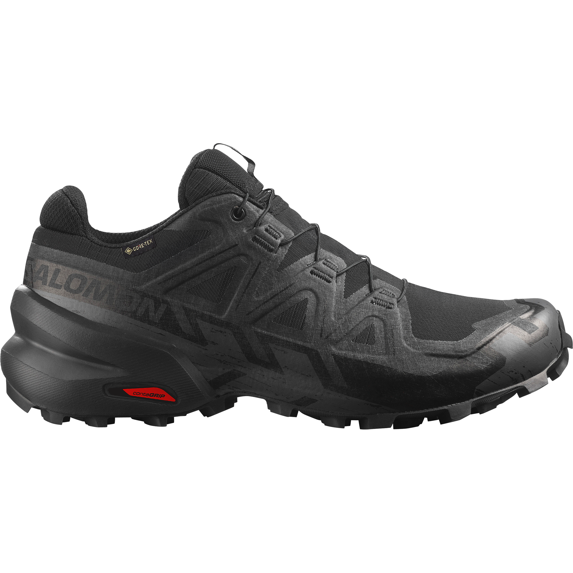 Salomon Men’s Speedcross 6 GTX (Black/Black/Phantom)