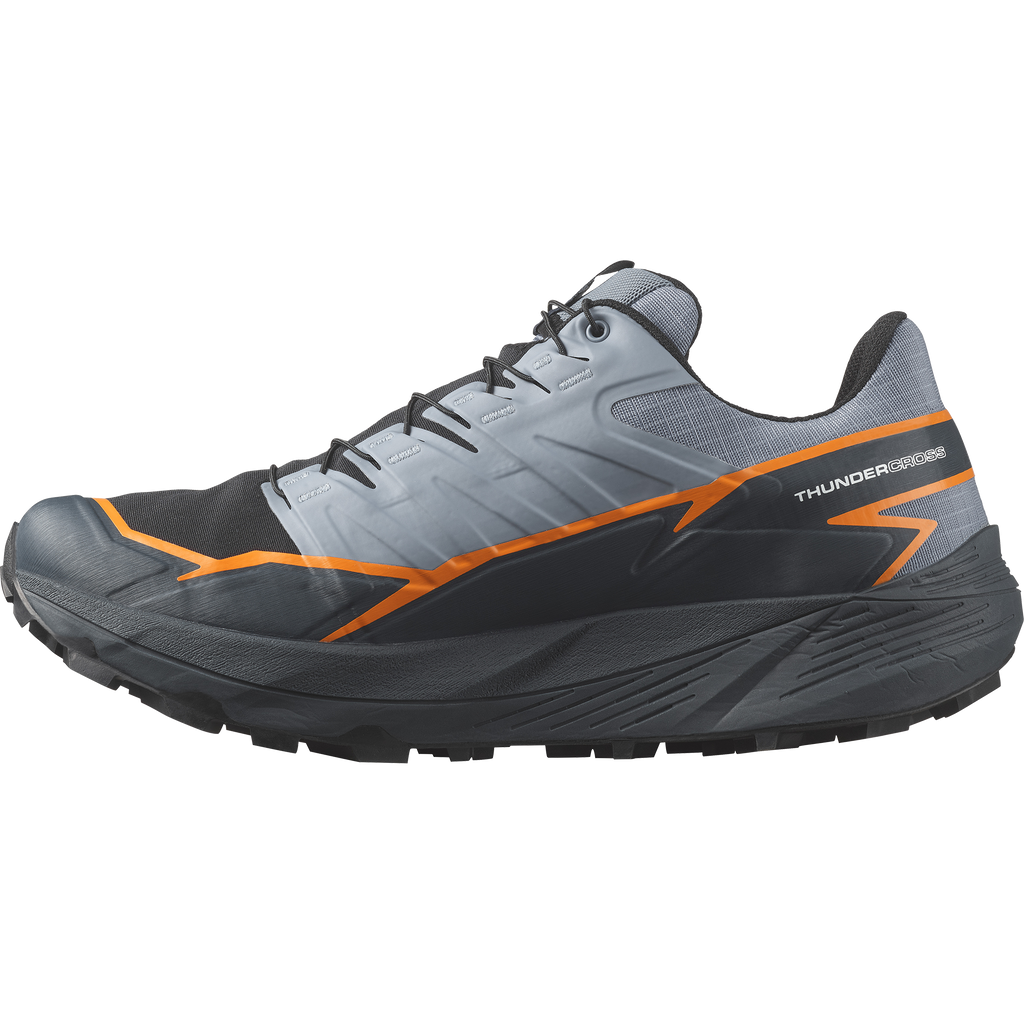 Salomon Men’s Thundercross GORE-TEX (Flint Stone/Carbon/Orange Pepper)