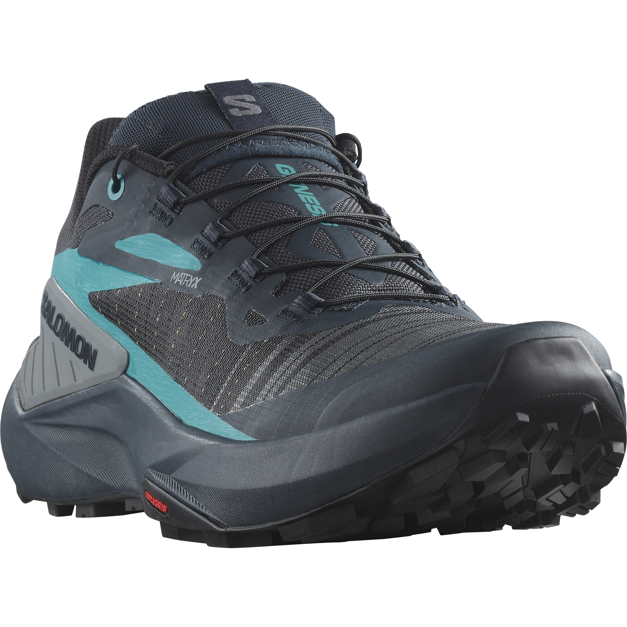 Salomon Men's Genesis (Carbon/Tahitian Tide/Quiet Shade)
