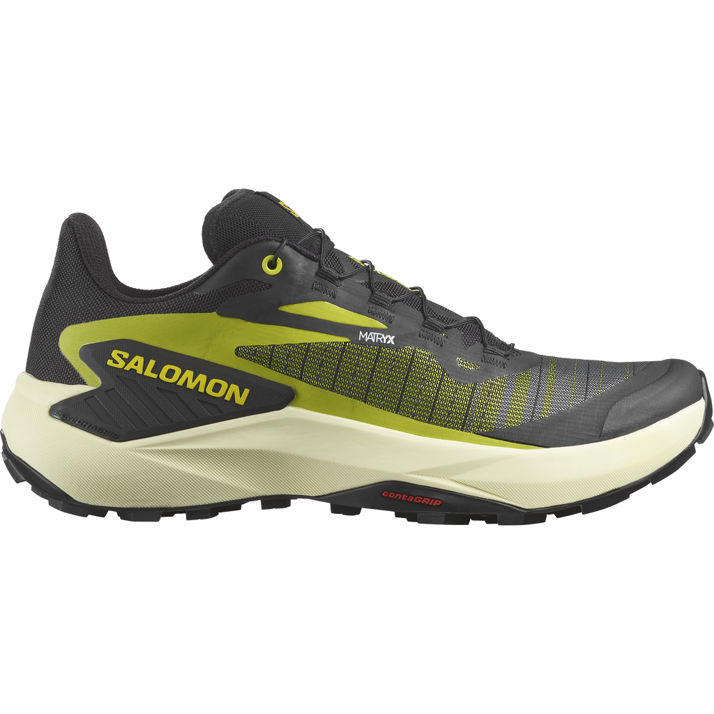 Salomon Men's Genesis (Black/Sulphur Spring/Transparent Yellow)