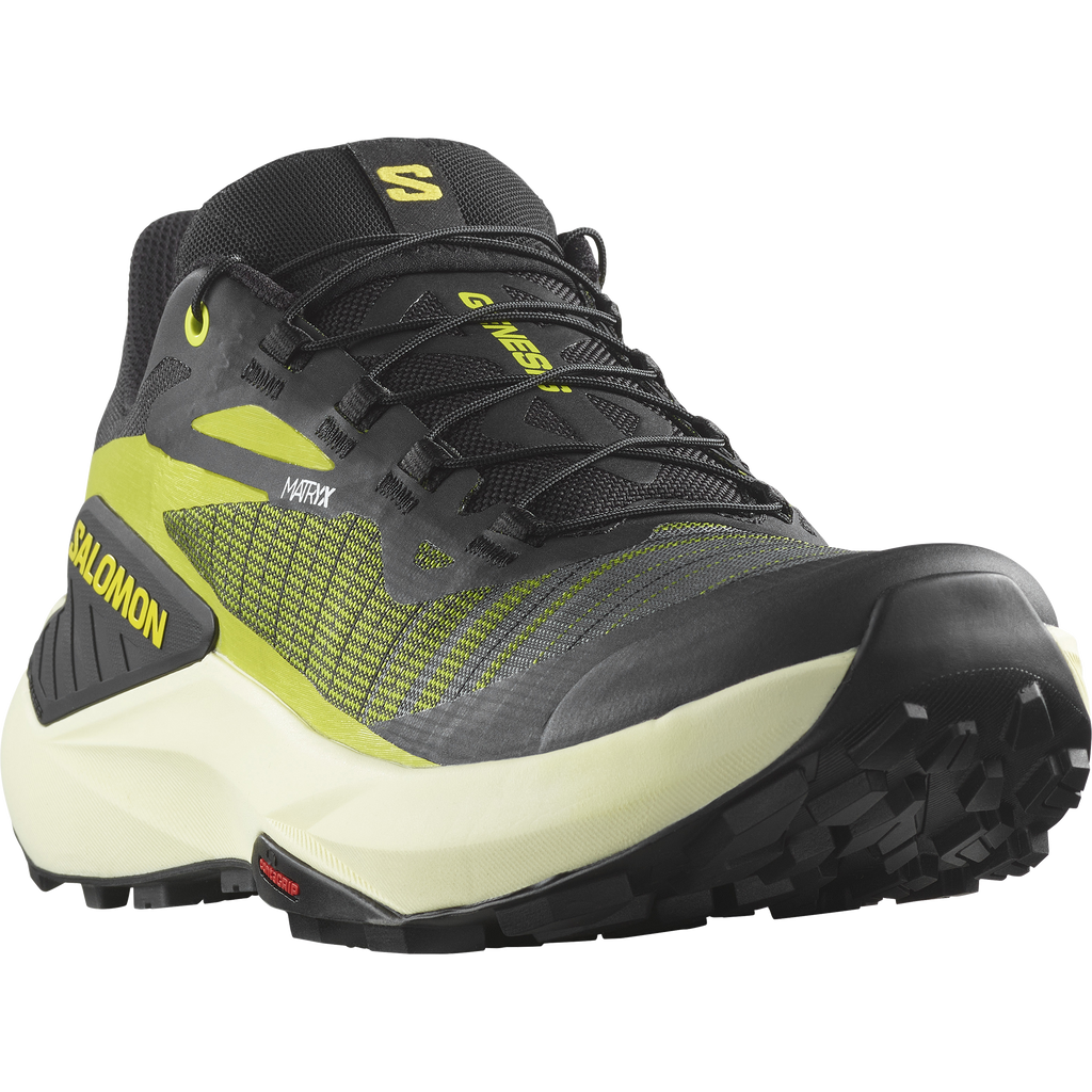 Salomon Men's Genesis (Black/Sulphur Spring/Transparent Yellow)