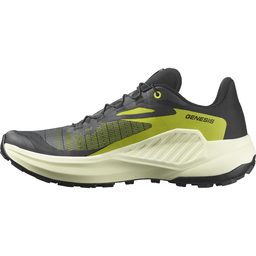 Salomon Men's Genesis (Black/Sulphur Spring/Transparent Yellow)