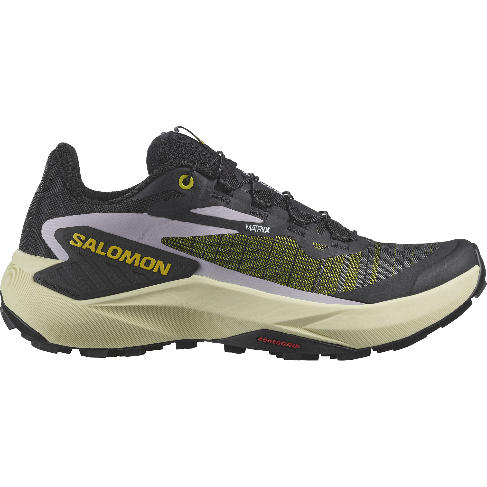 Salomon Women's Genesis (Black/Sulphur Spring/Orchid Petal)