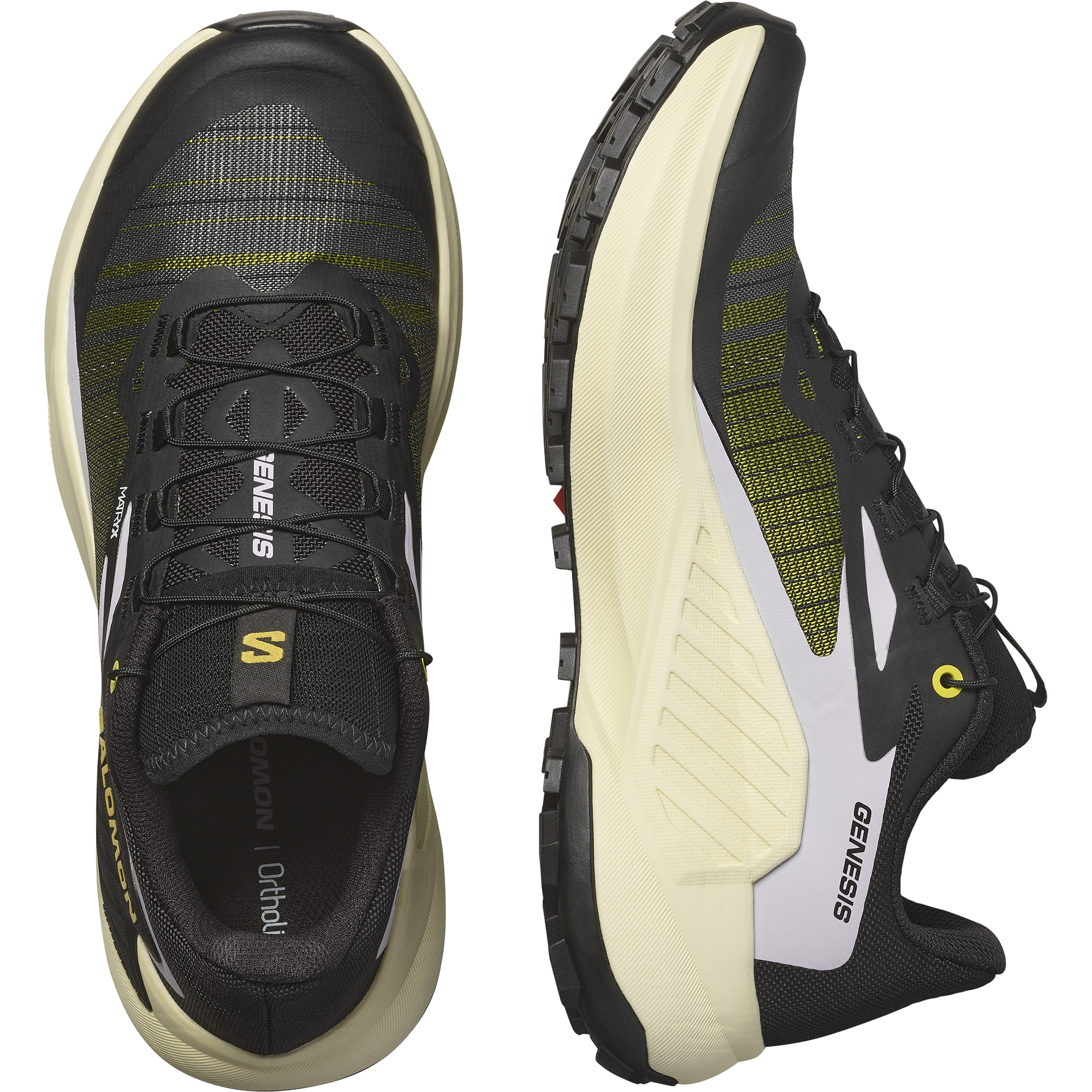 Salomon Women's Genesis (Black/Sulphur Spring/Orchid Petal)