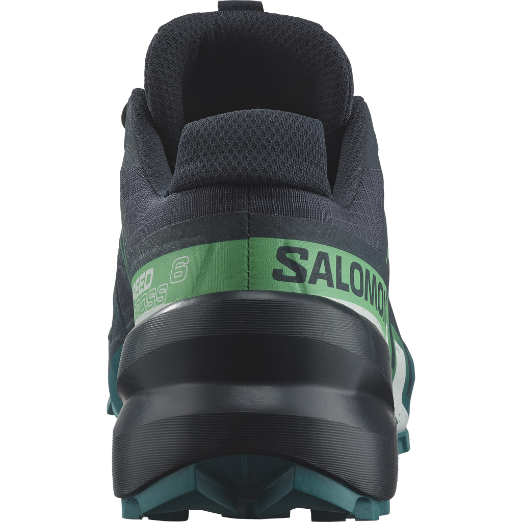 Salomon Men's Speedcross 6 (Carbon/Tahitian Tide/White)