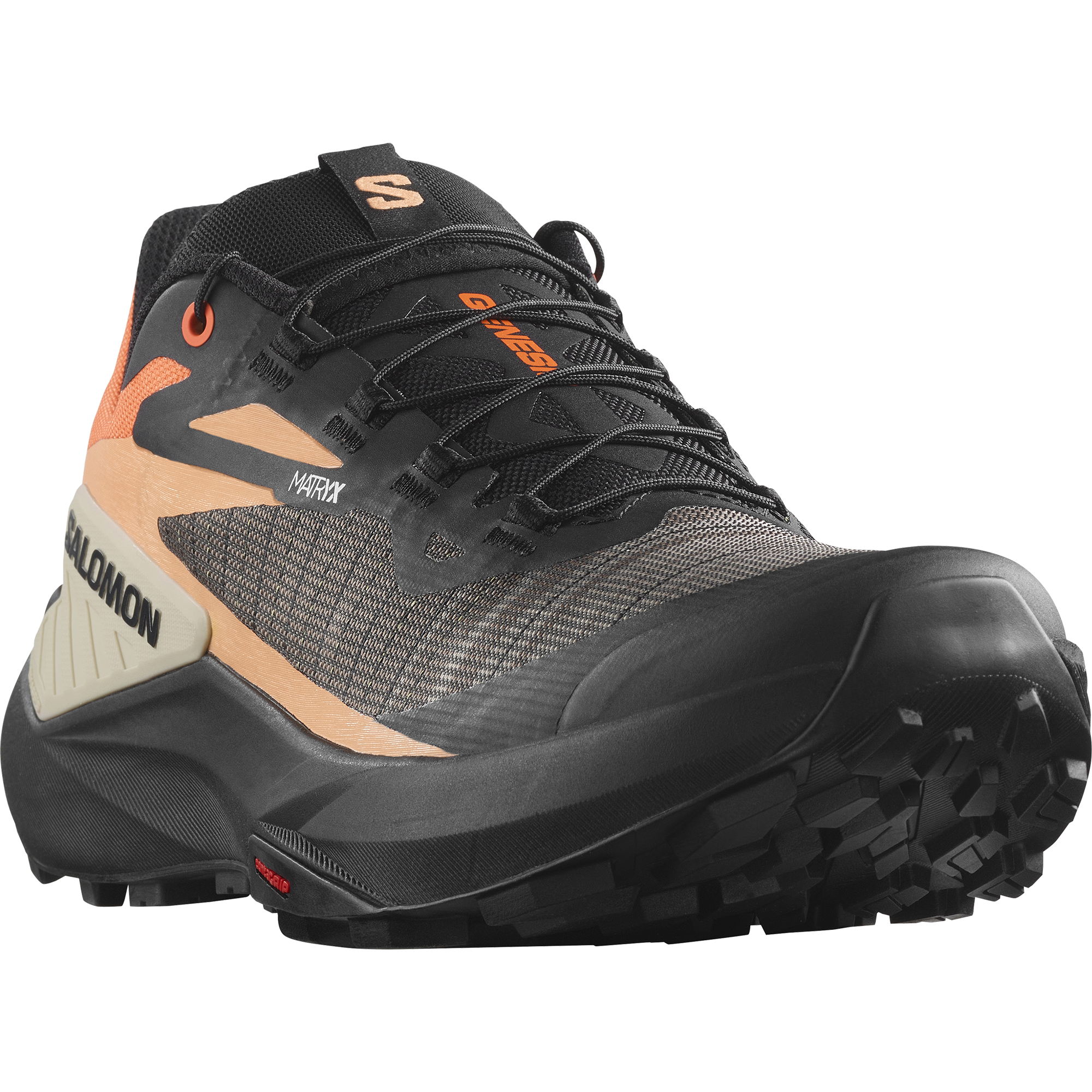 Salomon Men's Genesis (Dragonfire/Black/Cement)