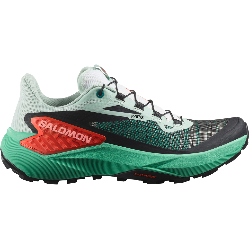 Salomon Women's Genesis (Bay/Electric Green/Cherry Tomato)