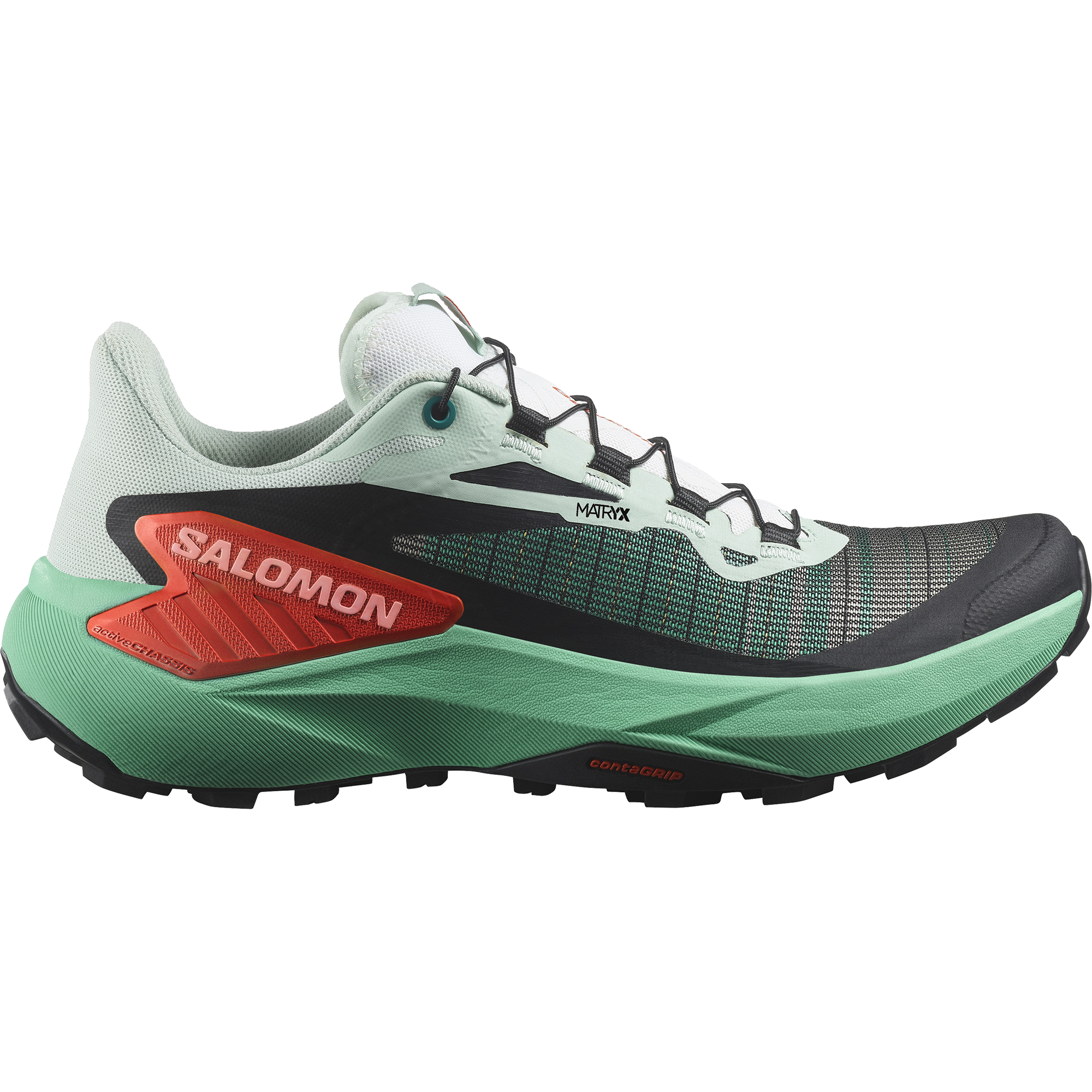 Salomon Women's Genesis (Bay/Electric Green/Cherry Tomato)