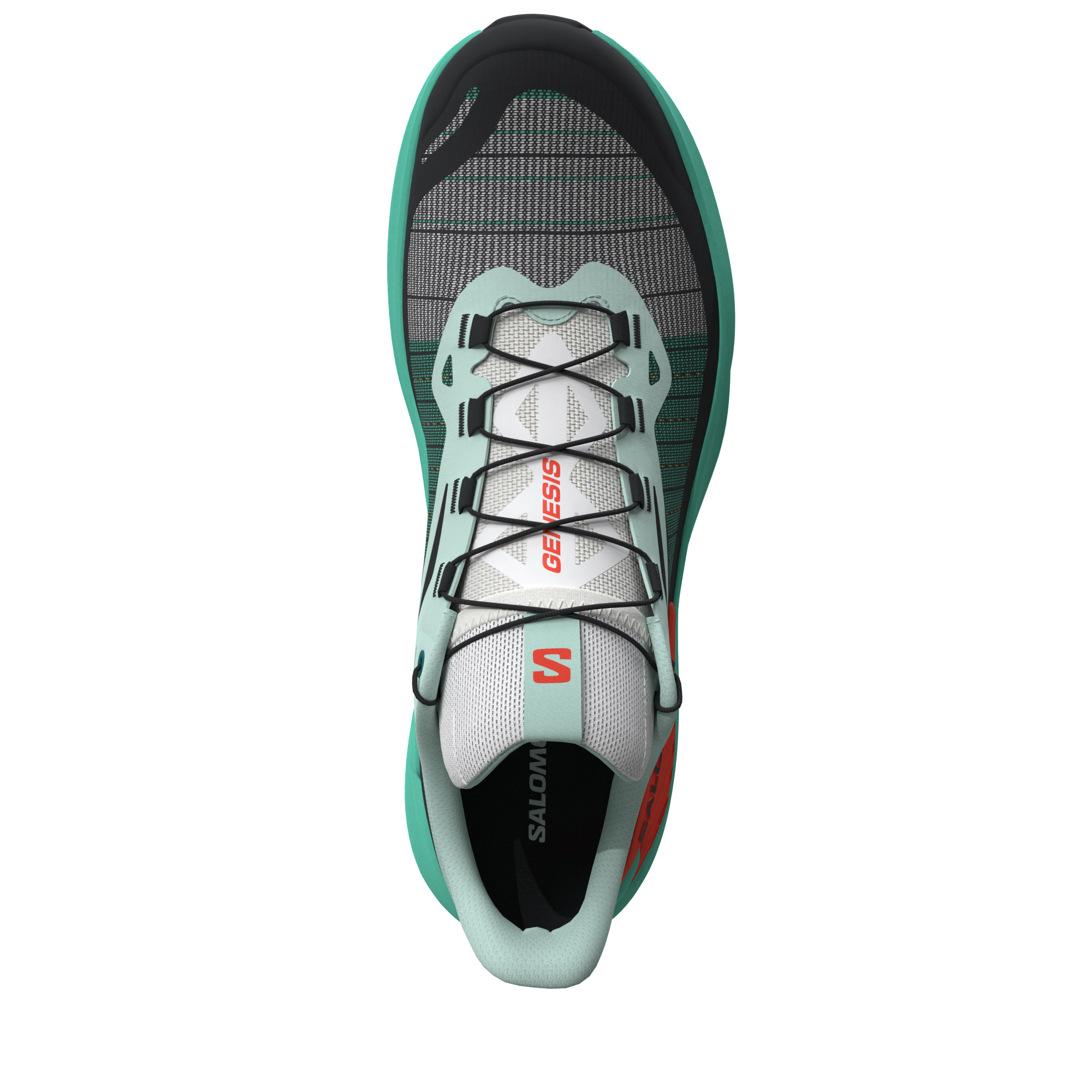 Salomon Women's Genesis (Bay/Electric Green/Cherry Tomato)