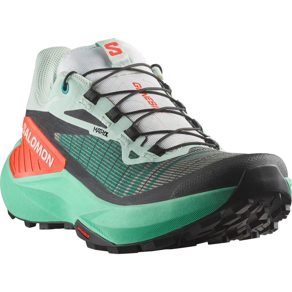 Salomon Women's Genesis (Bay/Electric Green/Cherry Tomato)