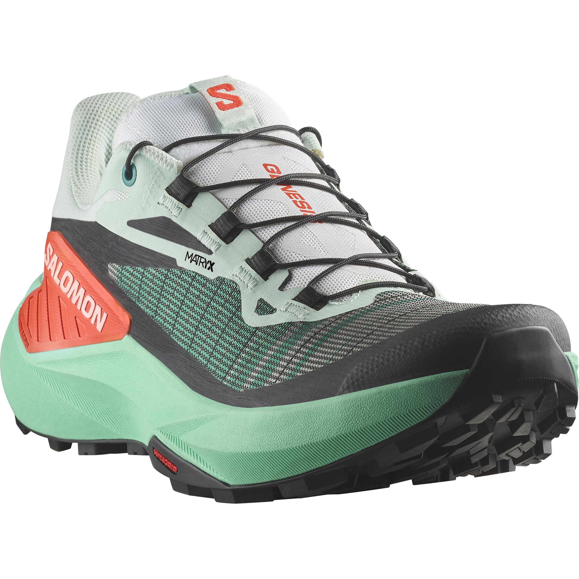 Salomon Women's Genesis (Bay/Electric Green/Cherry Tomato)
