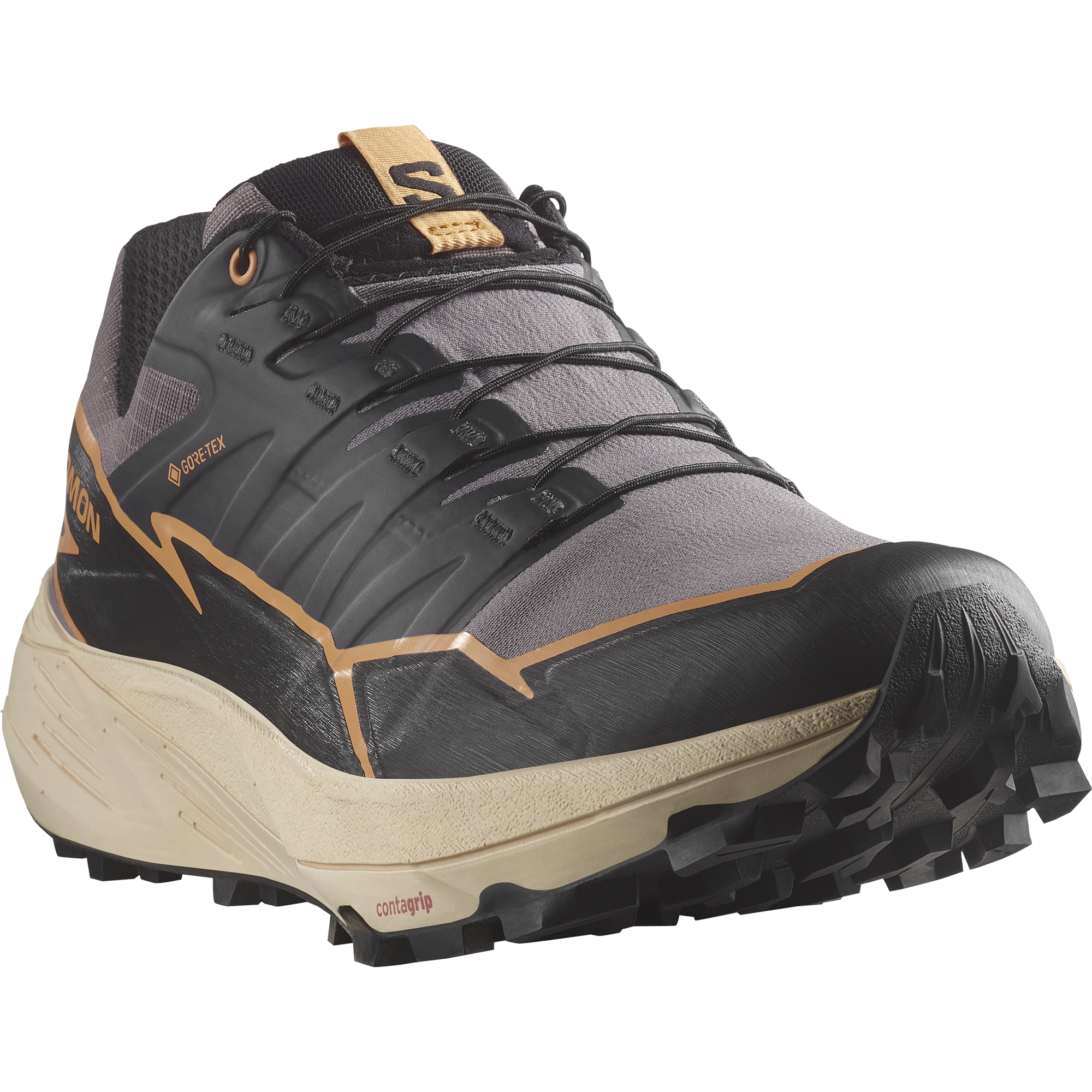 Salomon Women’s Thundercross GORE-TEX (Shark/Black/Papaya)