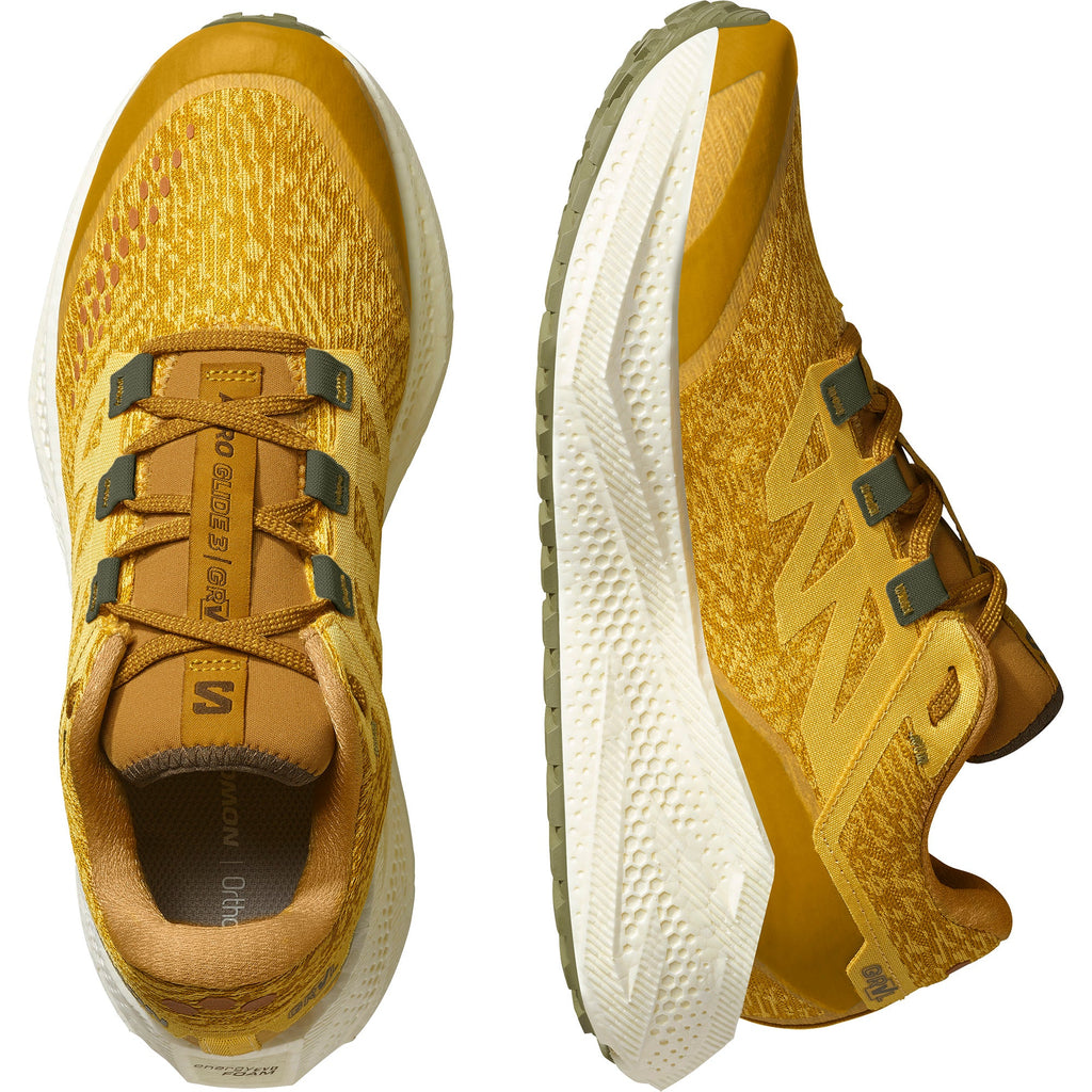 Salomon Men's Aero Glide 3 GRVL (Spicy Mustard/Vanilla Ice/Deep Lichen Green)