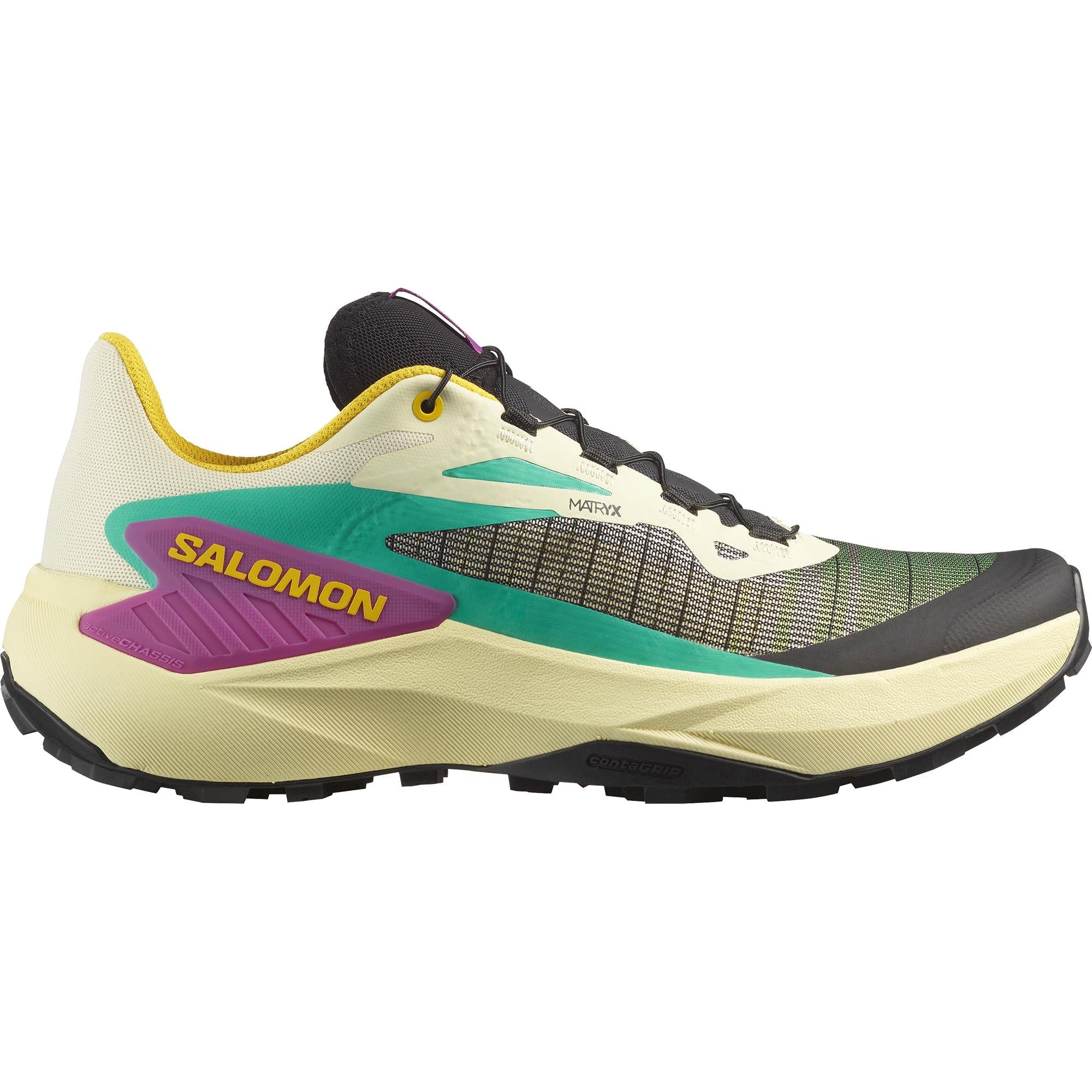 Salomon Men's Genesis (Transparent Yellow/Black/Willowherb)