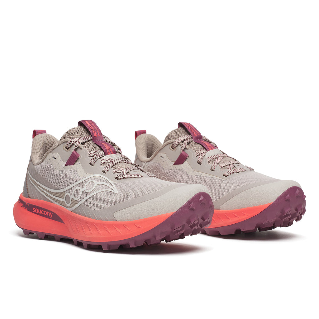 Saucony Women's Peregrine 15 (250 - Oat/Salmon)