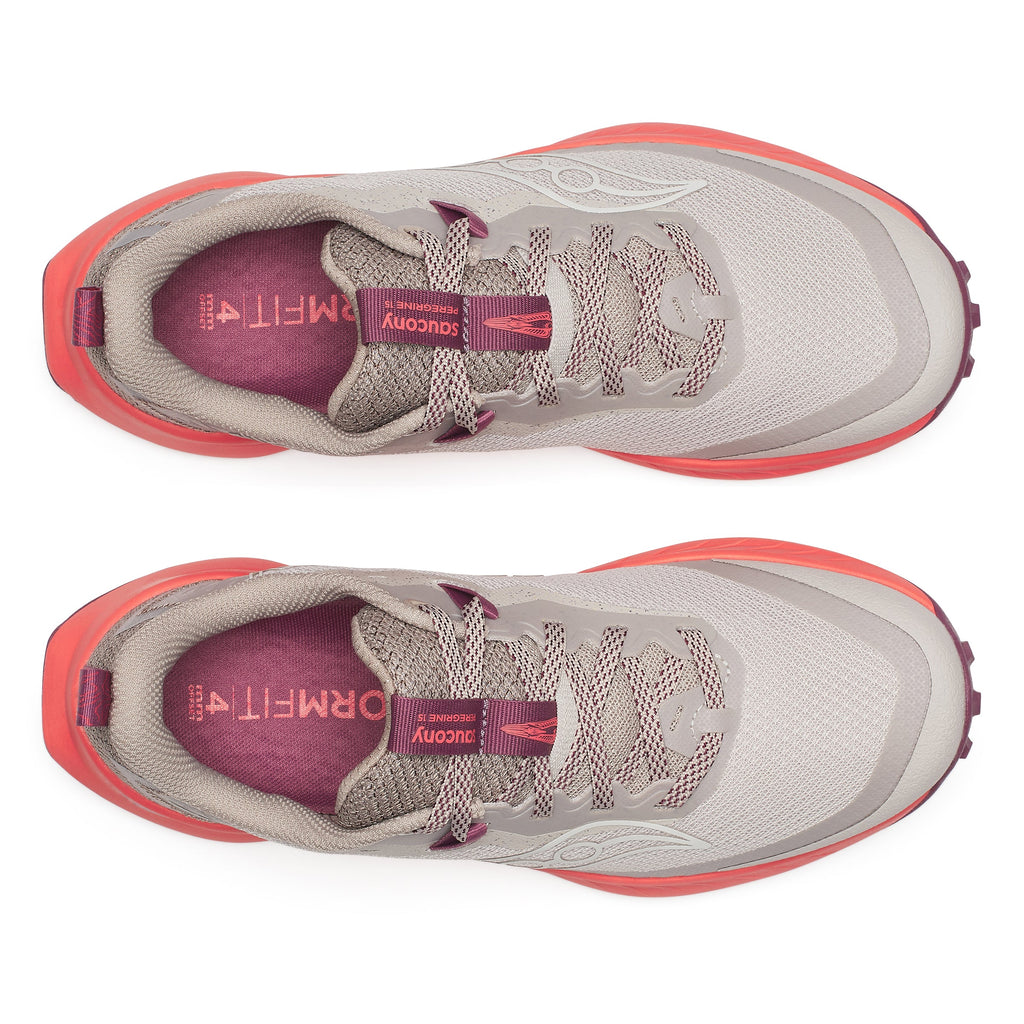 Saucony Women's Peregrine 15 (250 - Oat/Salmon)