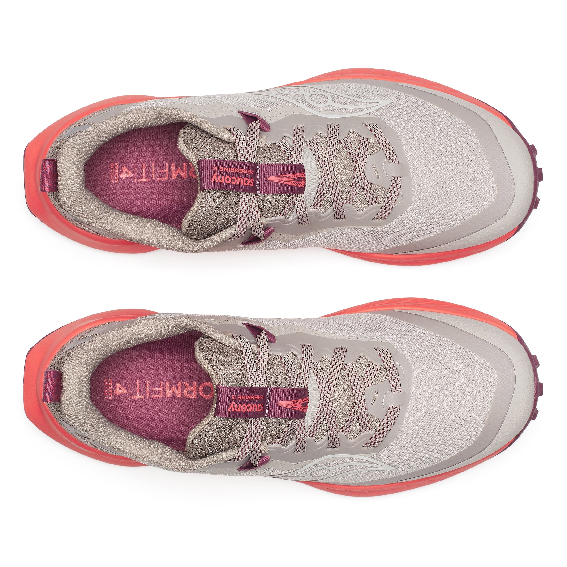 Saucony Women's Peregrine 15 (250 - Oat/Salmon)