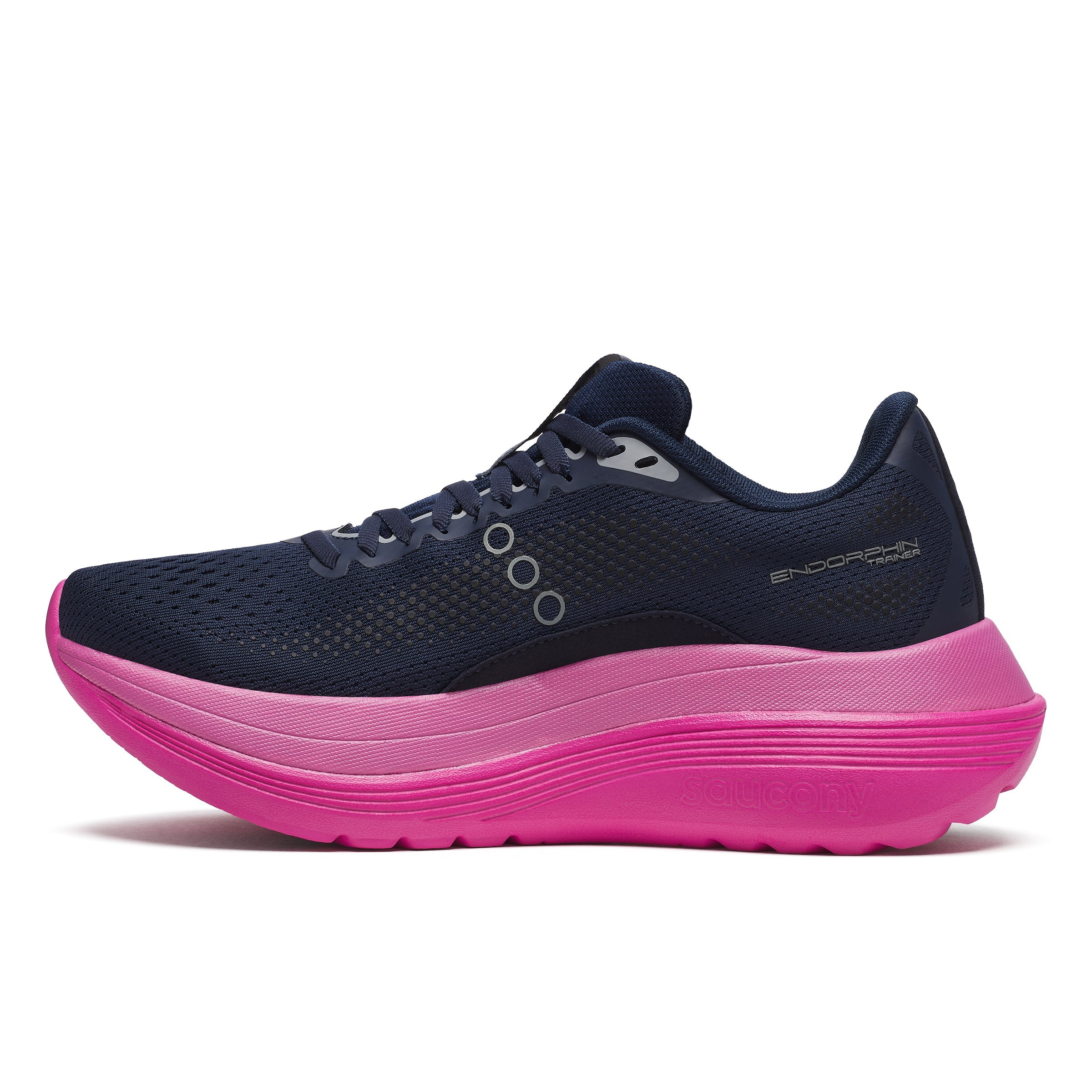 Saucony Women's Endorphin Trainer (161 - Navy/Fuschia)