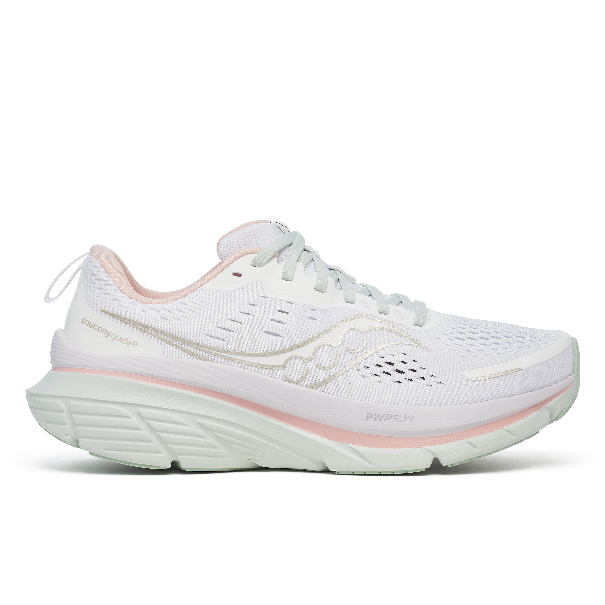 Saucony Women's Guide 18 (220 - White/Mist)