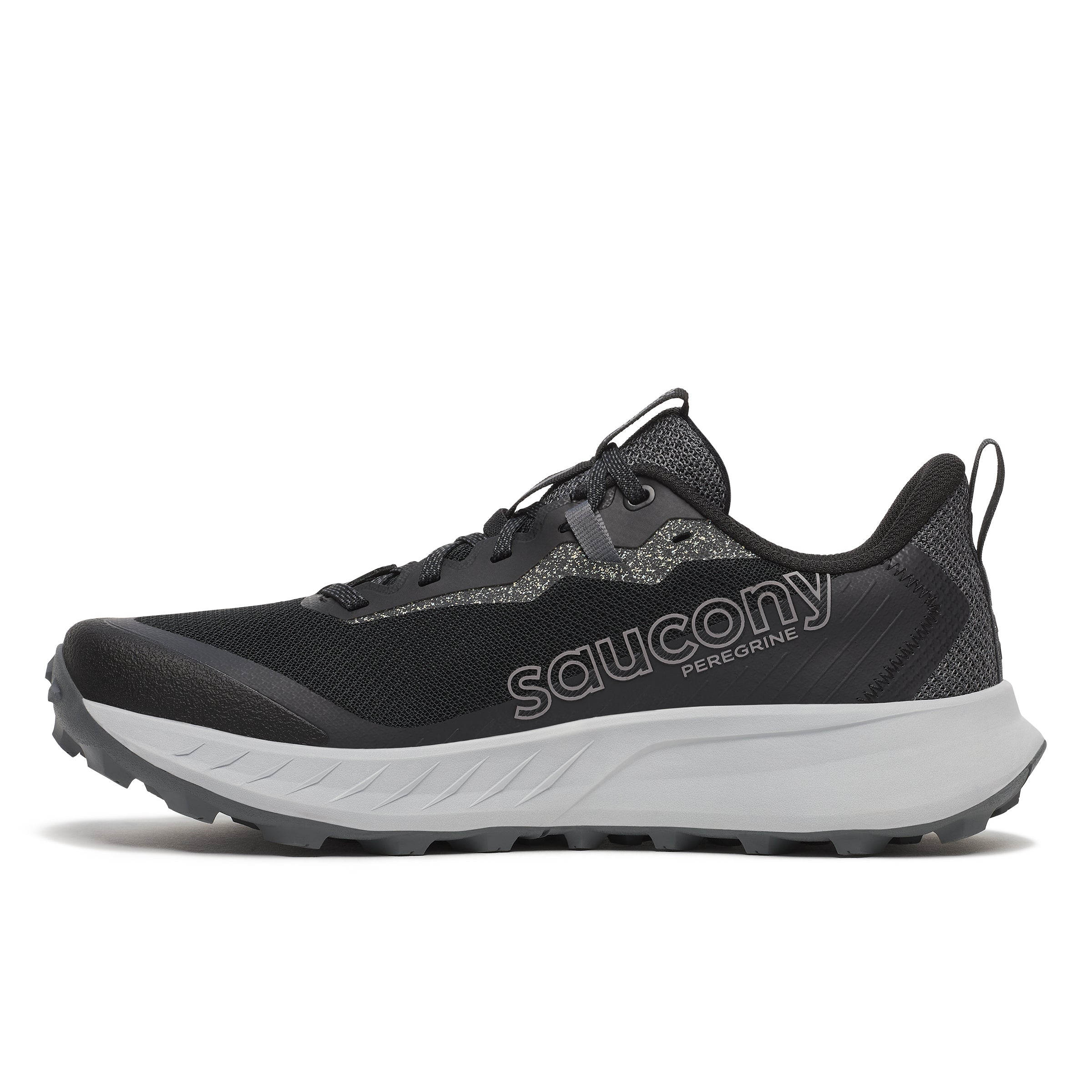 Saucony Men's Peregrine 15 (100 - Black/Shadow)
