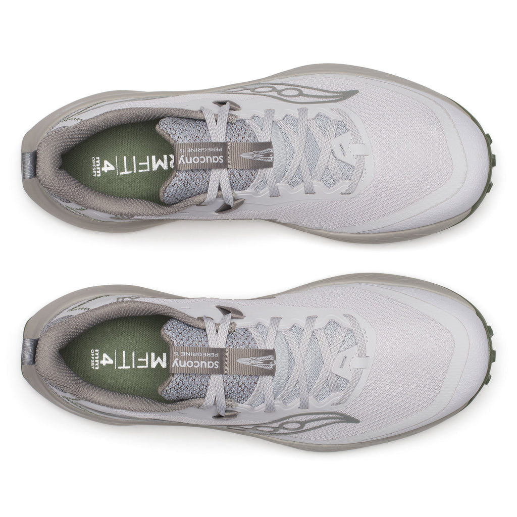 Saucony Men's Peregrine 15 (102 - Fog/Ridge)