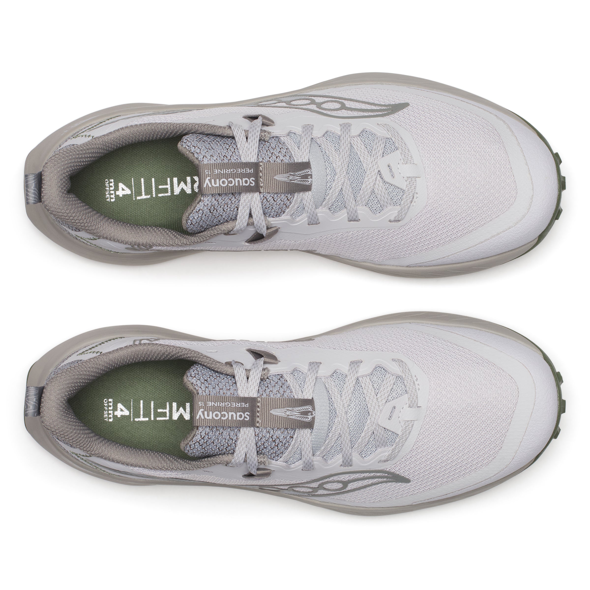 Saucony Men's Peregrine 15 (102 - Fog/Ridge)
