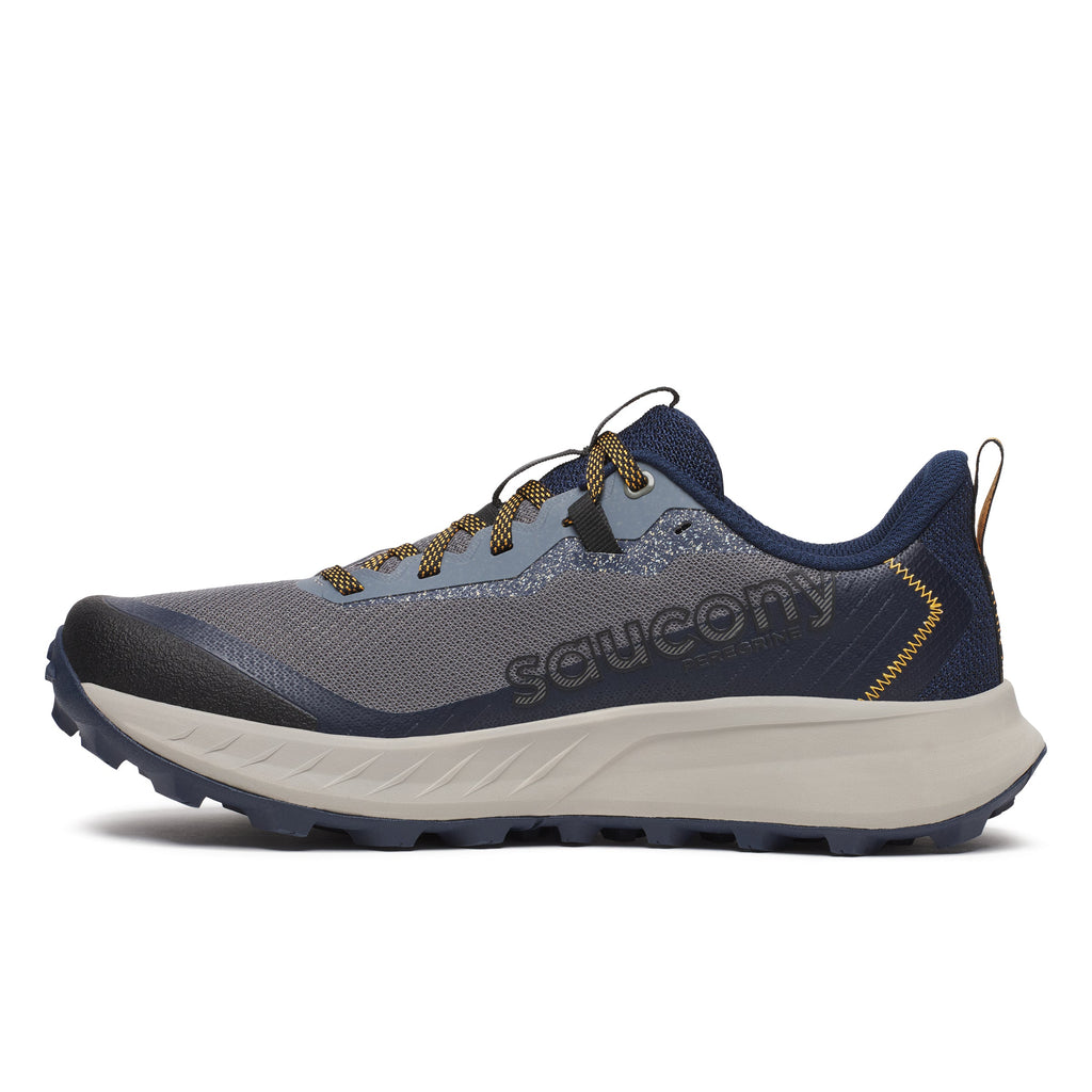 Saucony Men's Peregrine 15 (162 - Cinder/Navy)