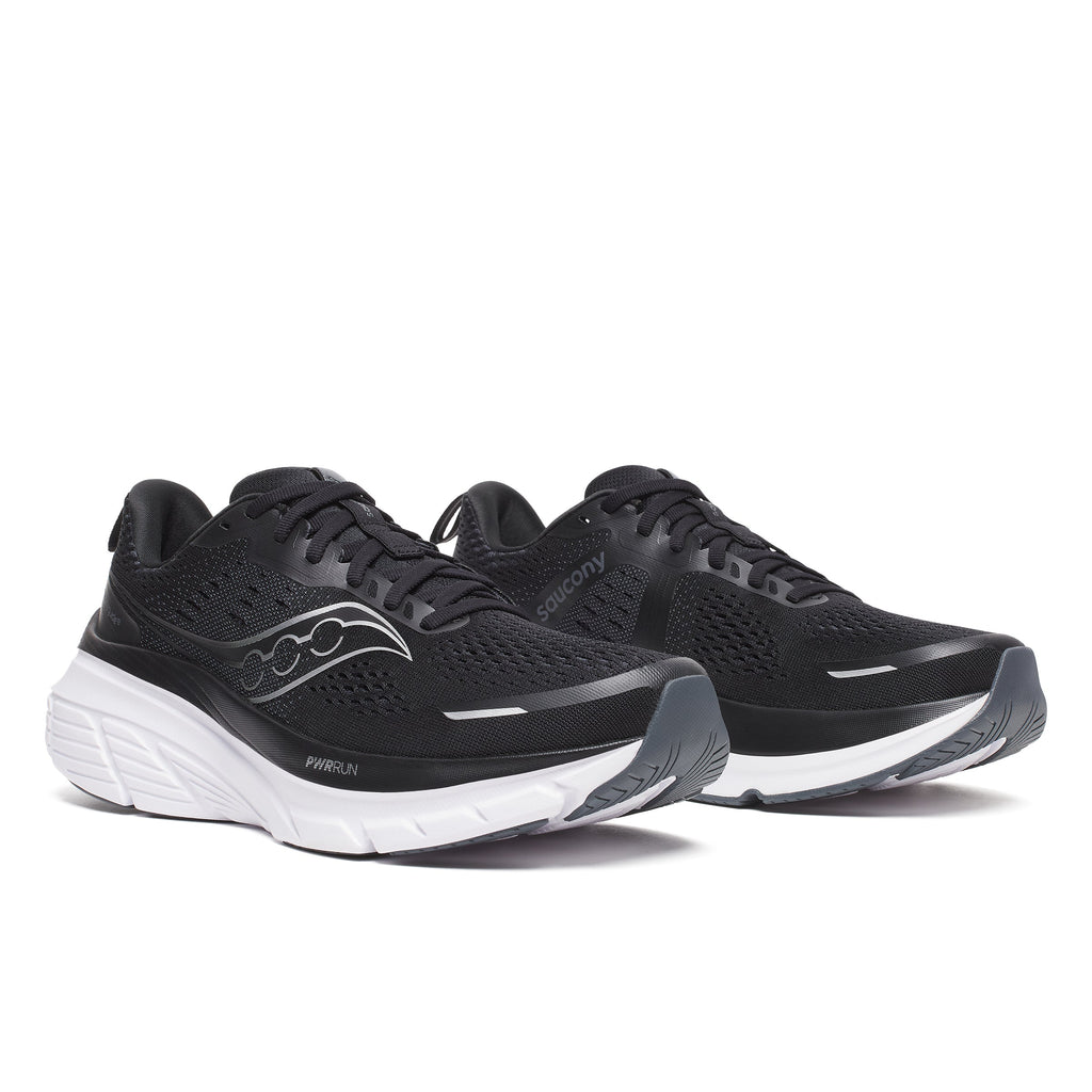 Saucony Men's Guide 18 WIDE (100 - Black/White)