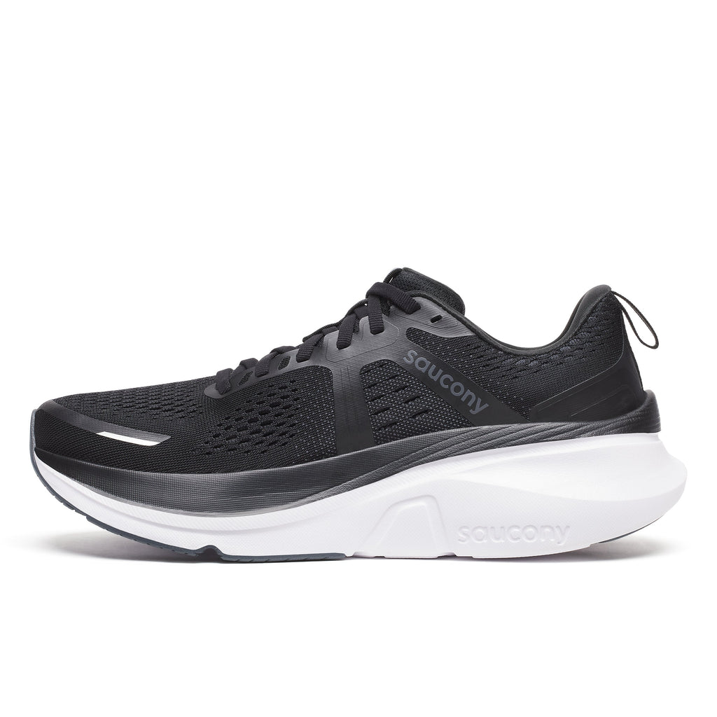 Saucony Men's Guide 18 WIDE (100 - Black/White)
