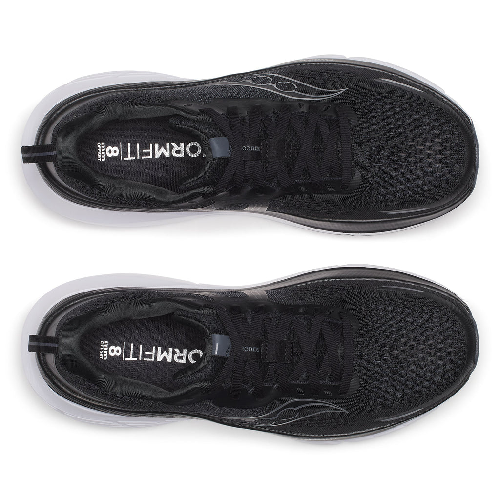 Saucony Men's Guide 18 WIDE (100 - Black/White)