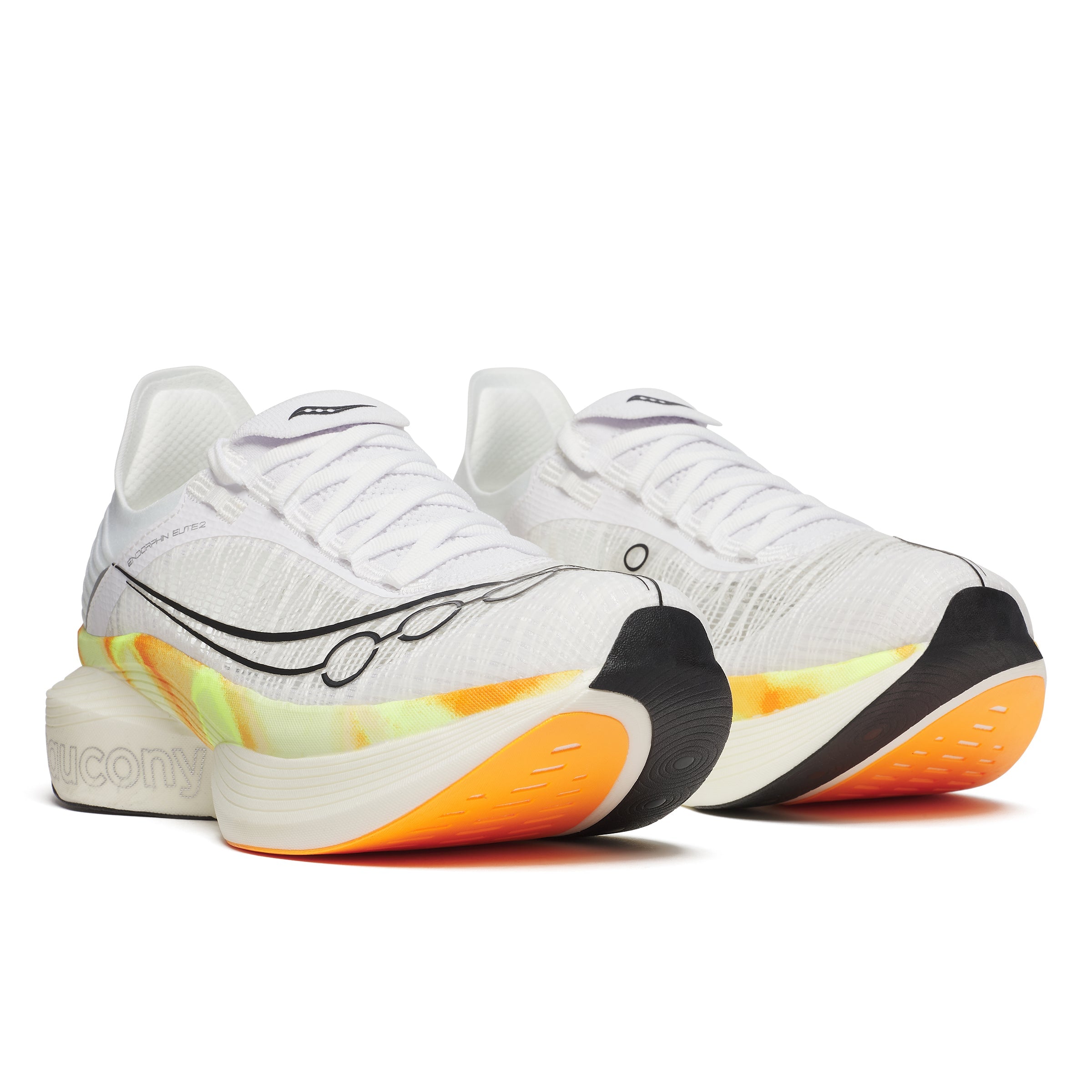 Saucony Unisex Endorphin Elite 2 (130 - White/Peel)