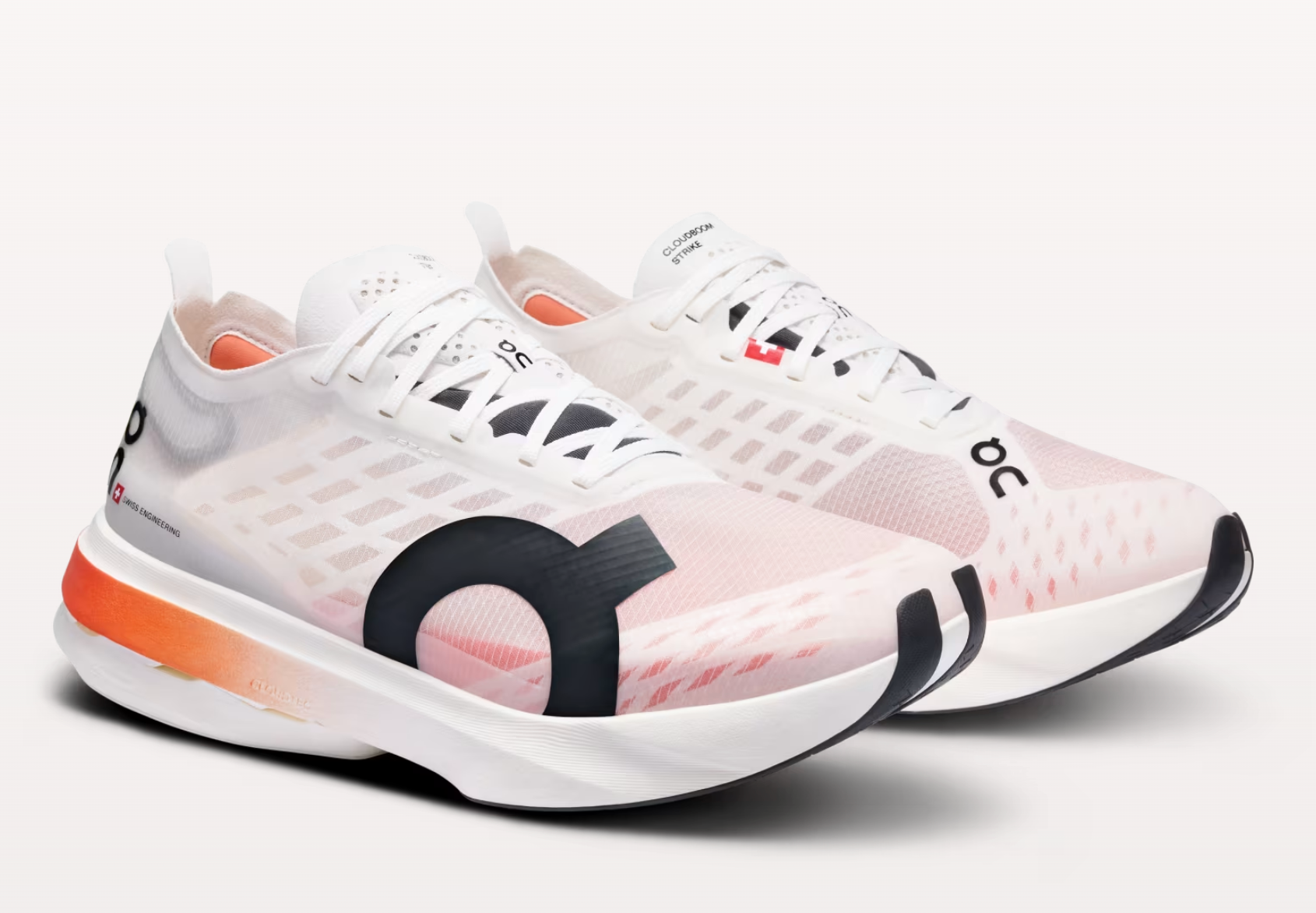 On Women's Cloudboom Strike (White/Black)