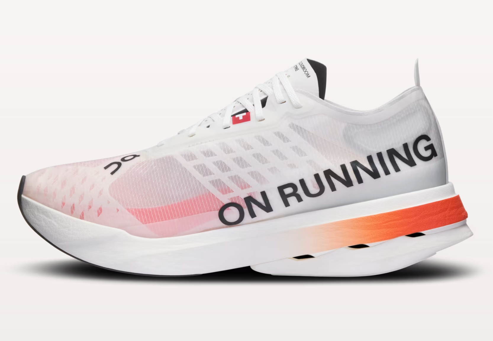 On Men's Cloudboom Strike (White/Black)