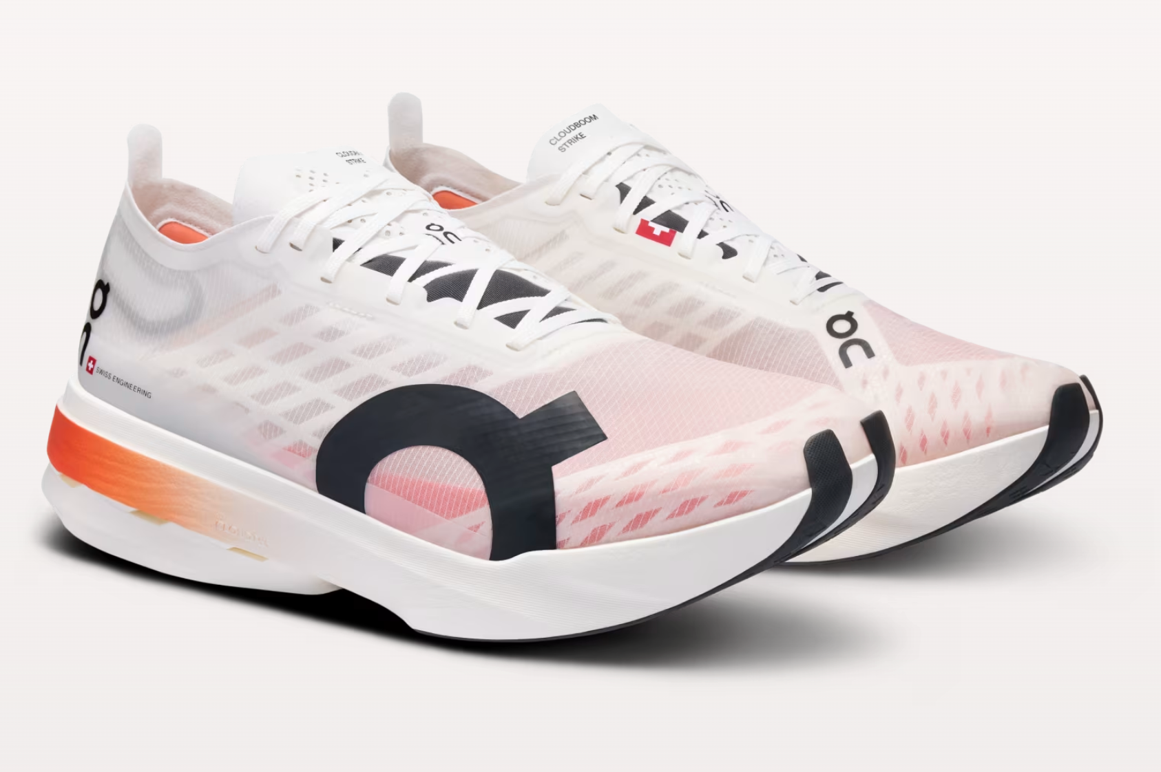 On Men's Cloudboom Strike (White/Black)