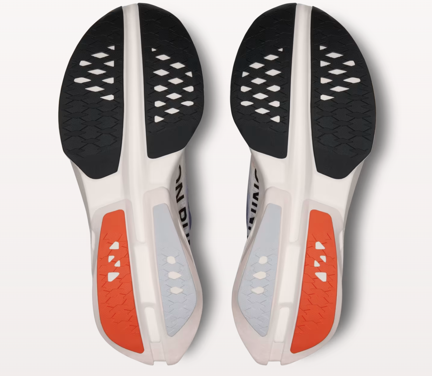 On Women's Cloudboom Strike (White/Flame)