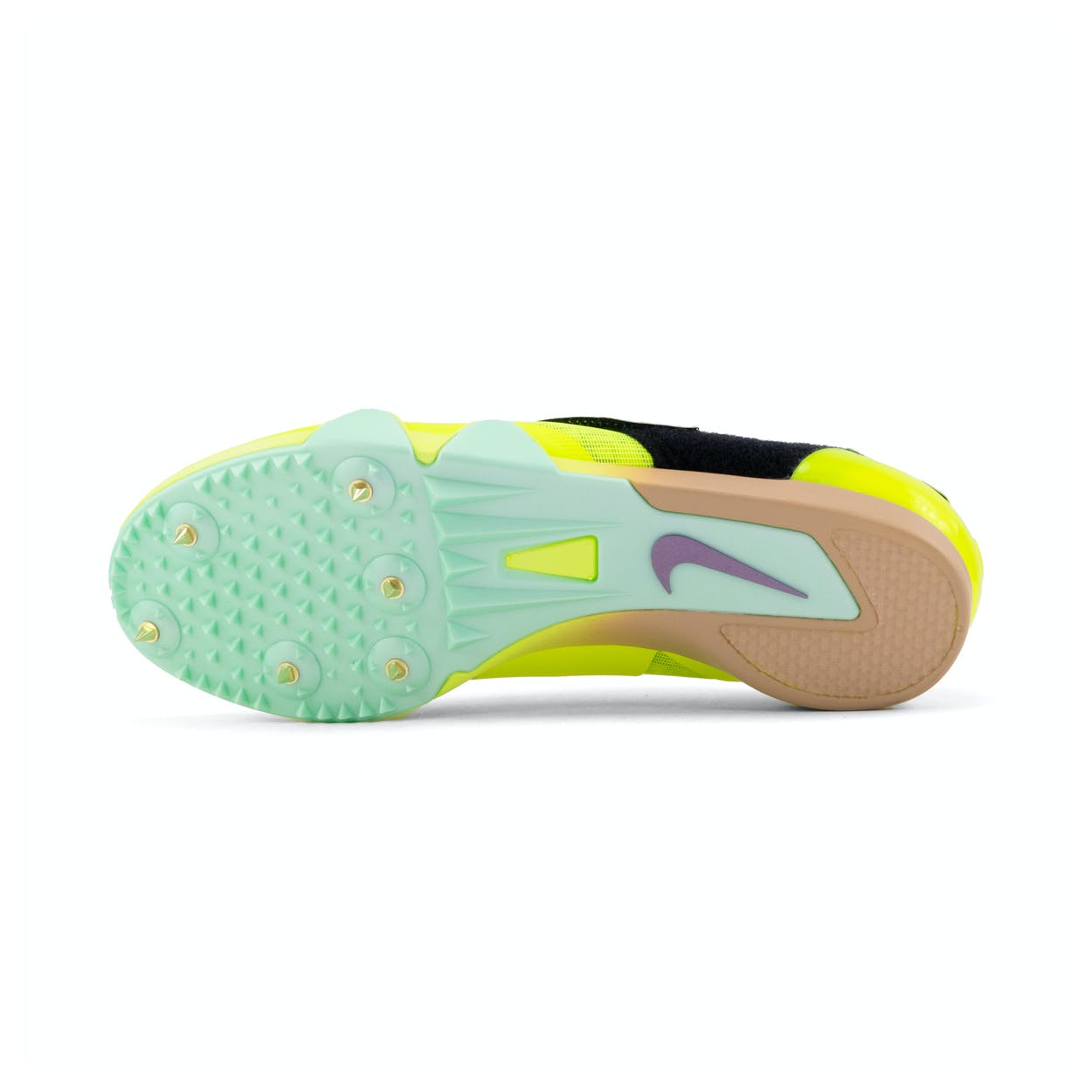 Nike Unisex Pole Vault Elite (700- Volt/Cave Purple-Mint Foam)